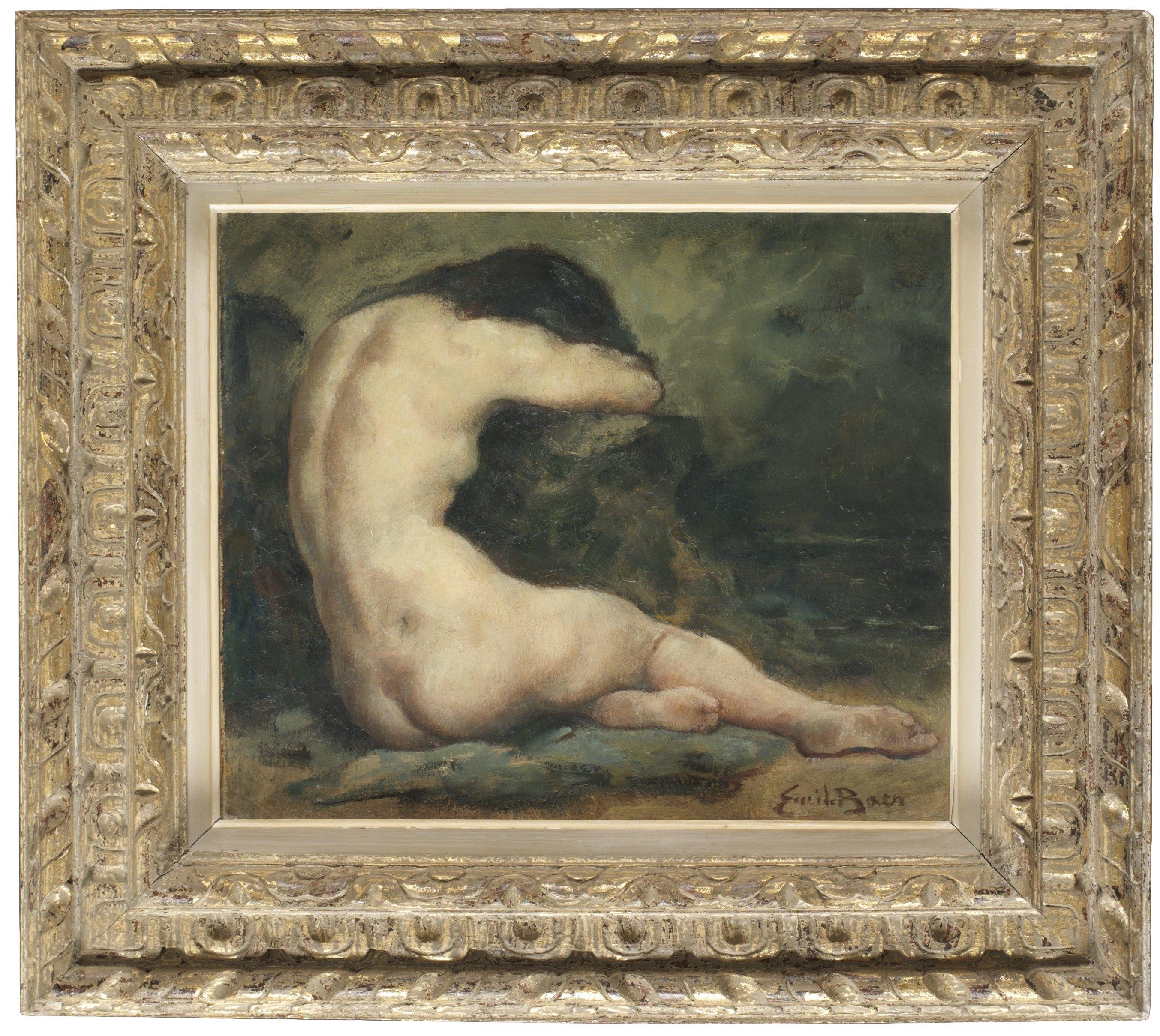 Émile Baes - Nakenstudie