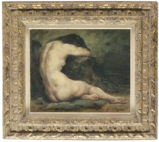 Émile Baes - Nakenstudie