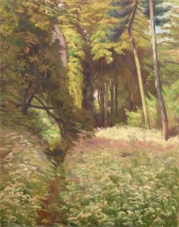 Émile Bernard - Aux Templiers à Montmorency