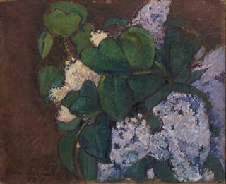Émile Bernard - Bouquet de lilas