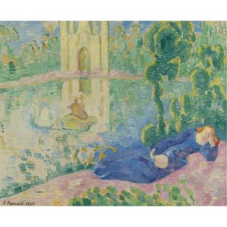 Émile Bernard - Lohengrin (Le Lac Aux Cygnes)