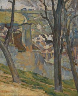 Émile Bernard - Paysage Près De Tonnerre