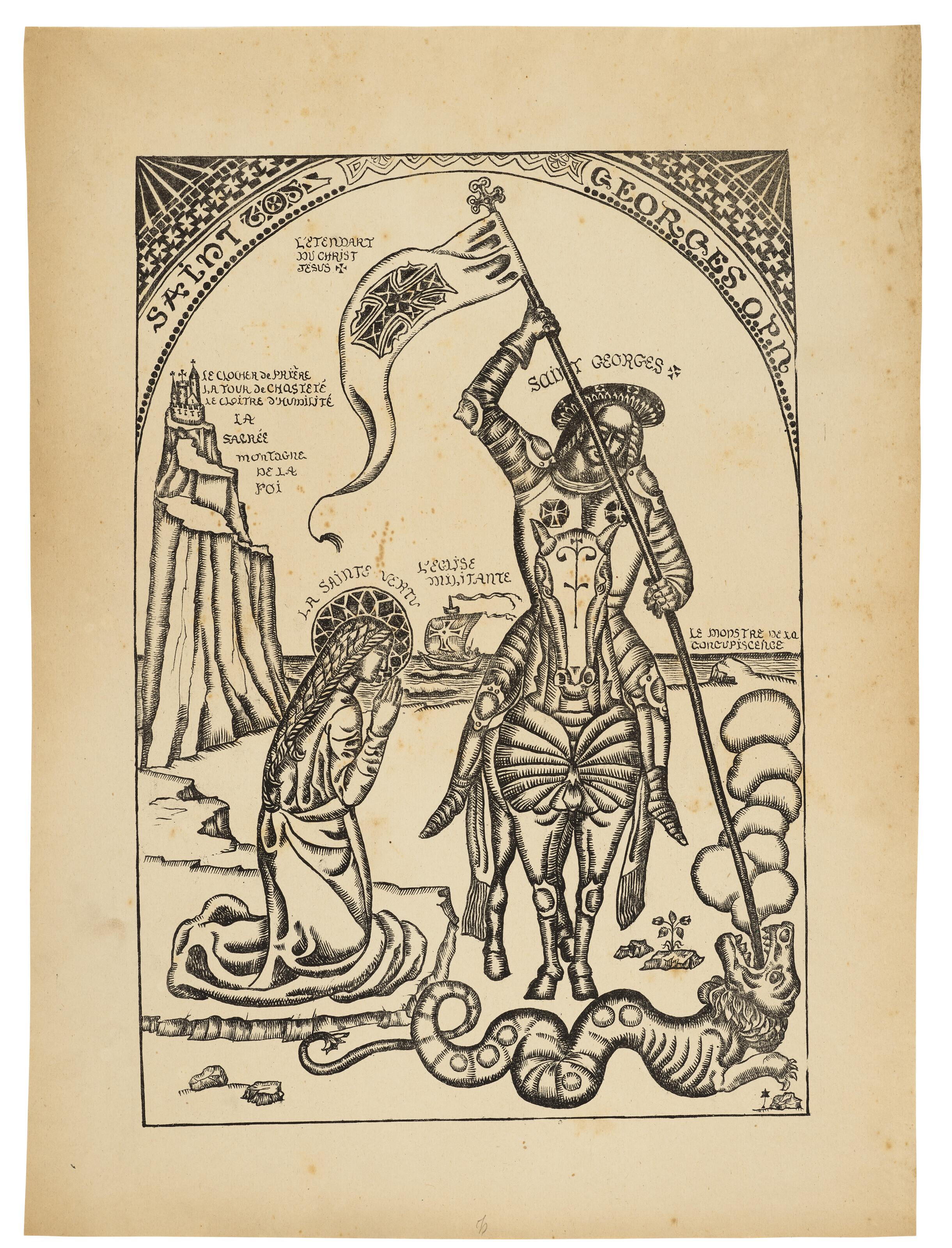 Émile Bernard - Saint Georges