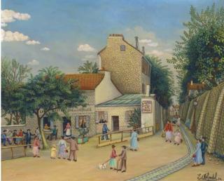 Emile Blondel - Le lapin agile