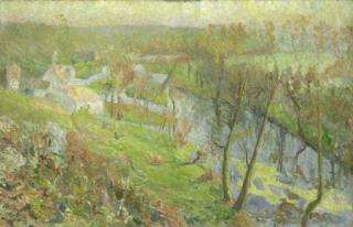 Emile Boggio - Le Moulin De Périgny