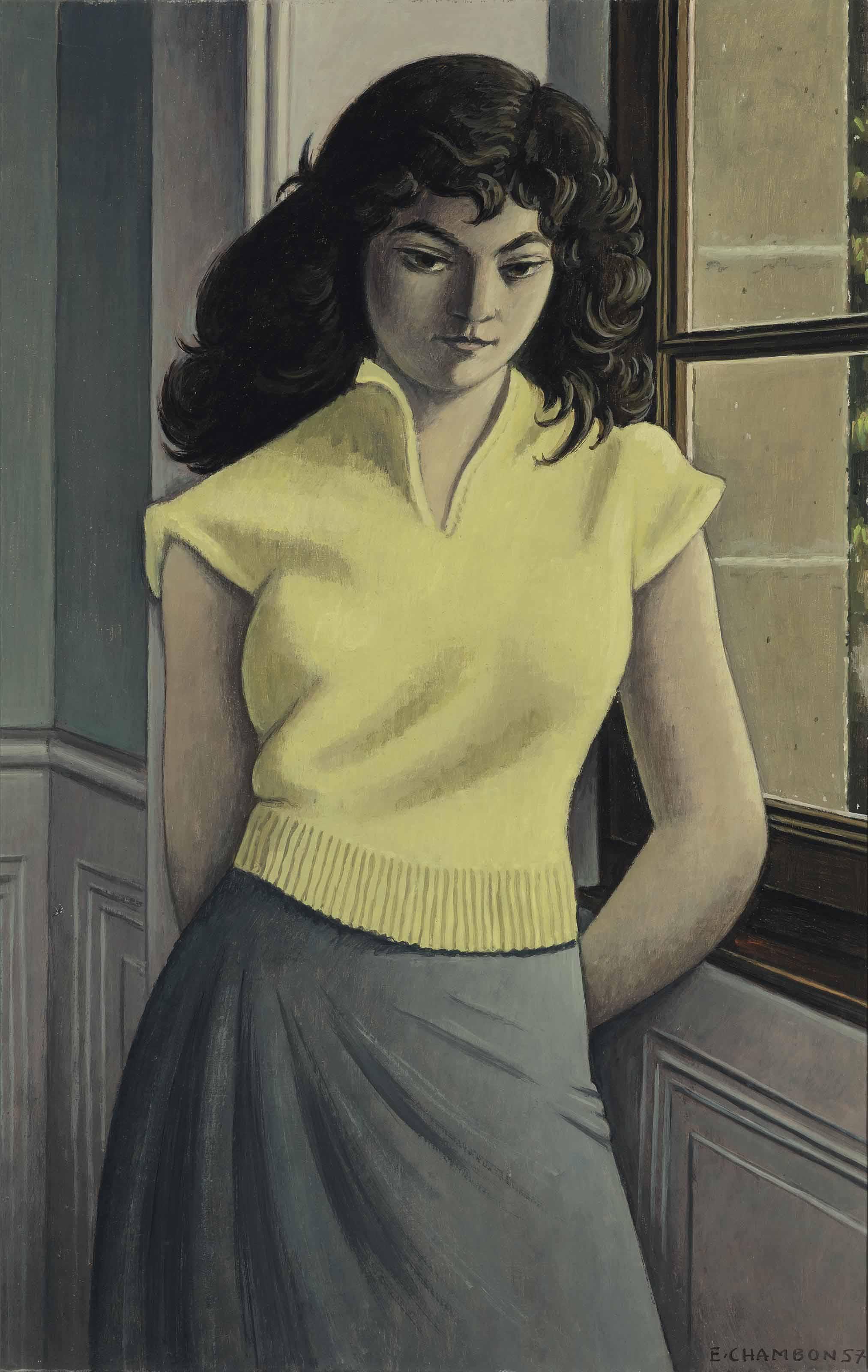 Émile Chambon - Le pull-over jaune