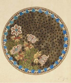 Emile-Charles-Martin Gallé - Projet de Plat