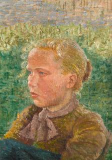 Emile Claus - Blonde Girl