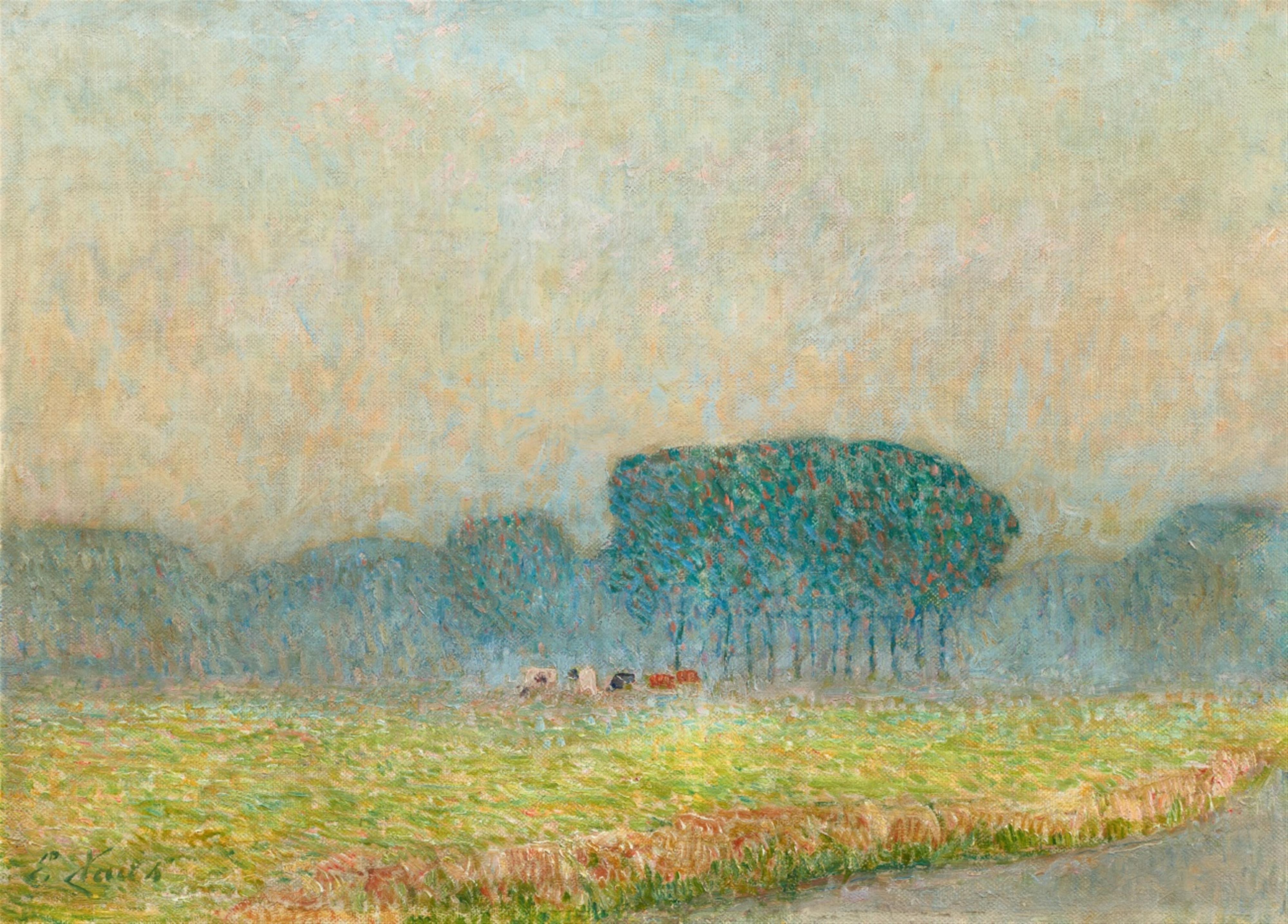 Émile Claus - Scène champêtre