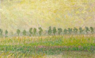 Emile Claus - Sunlit landscape