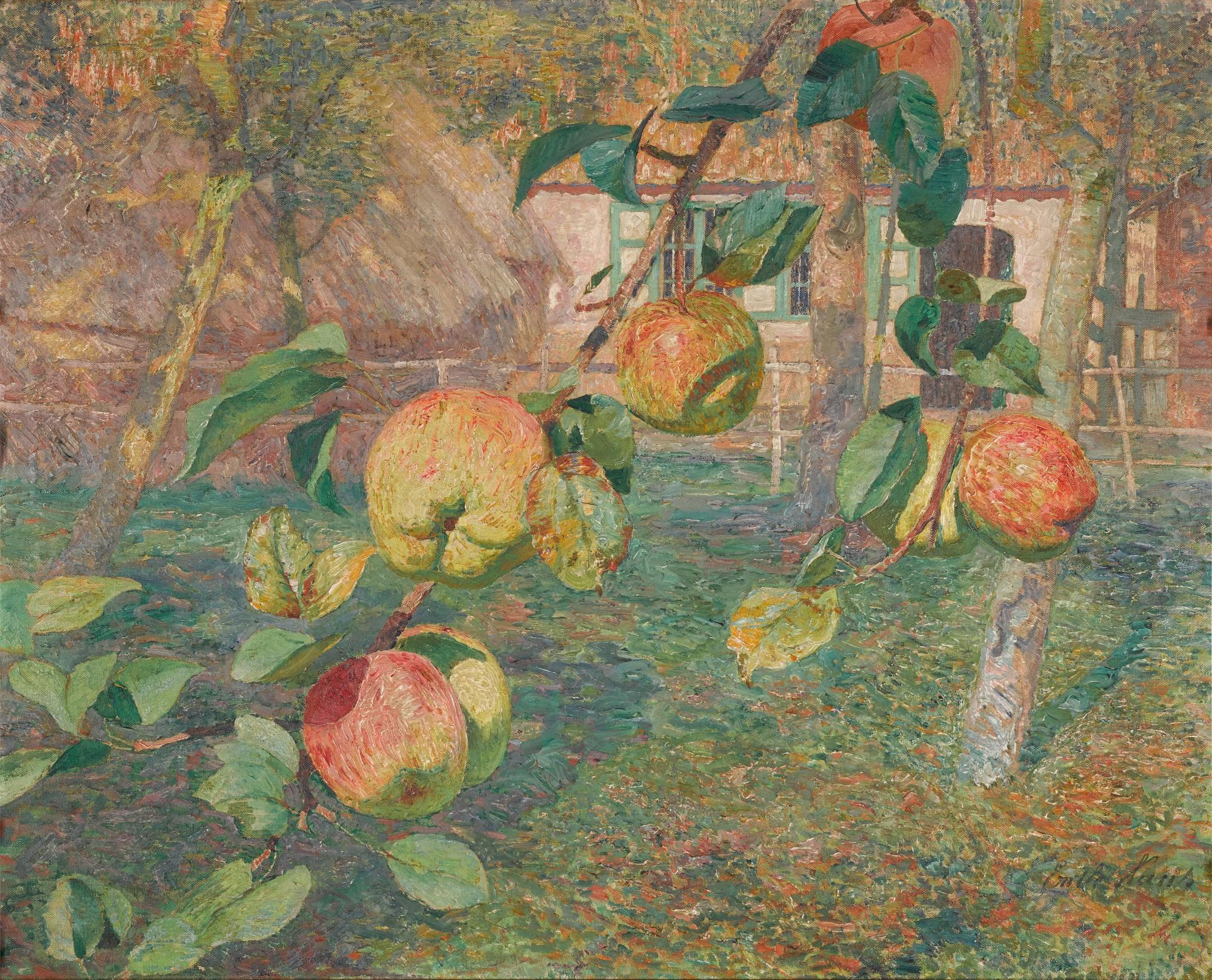 Emile Claus - The Apple Orchard