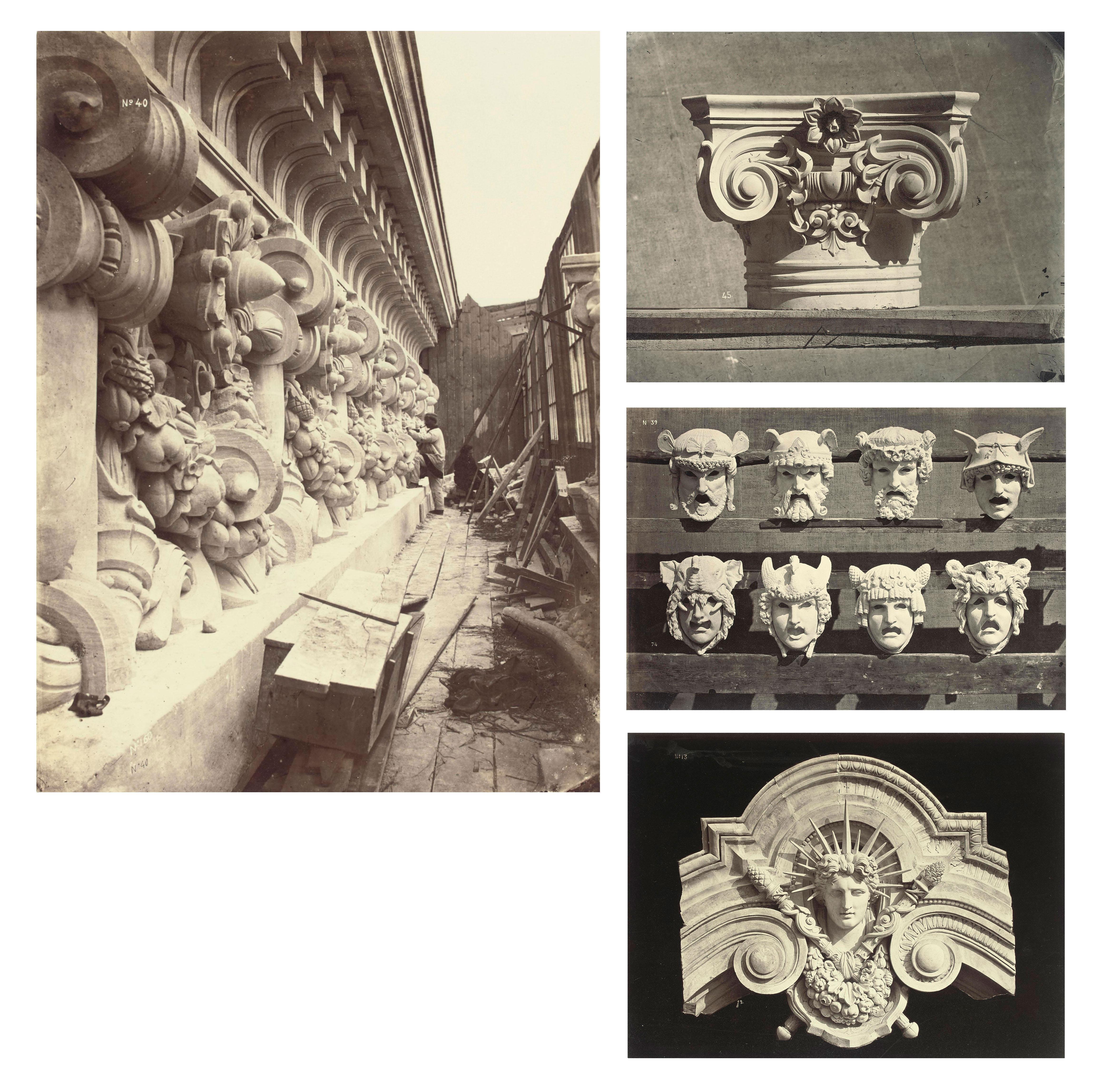 Emile Durandelle - Le Nouvel Opéra de Paris -- Sculpture Ornementale. Paris: Ducher et Cie, 1875