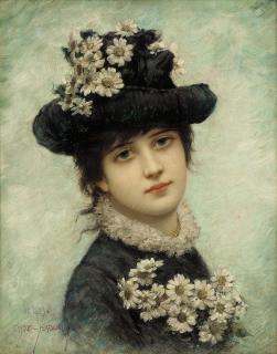 Emile Eisman-Semenowsky - A young beauty