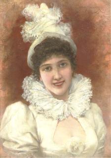 Emile Eisman-Semenowsky - Jeune fille