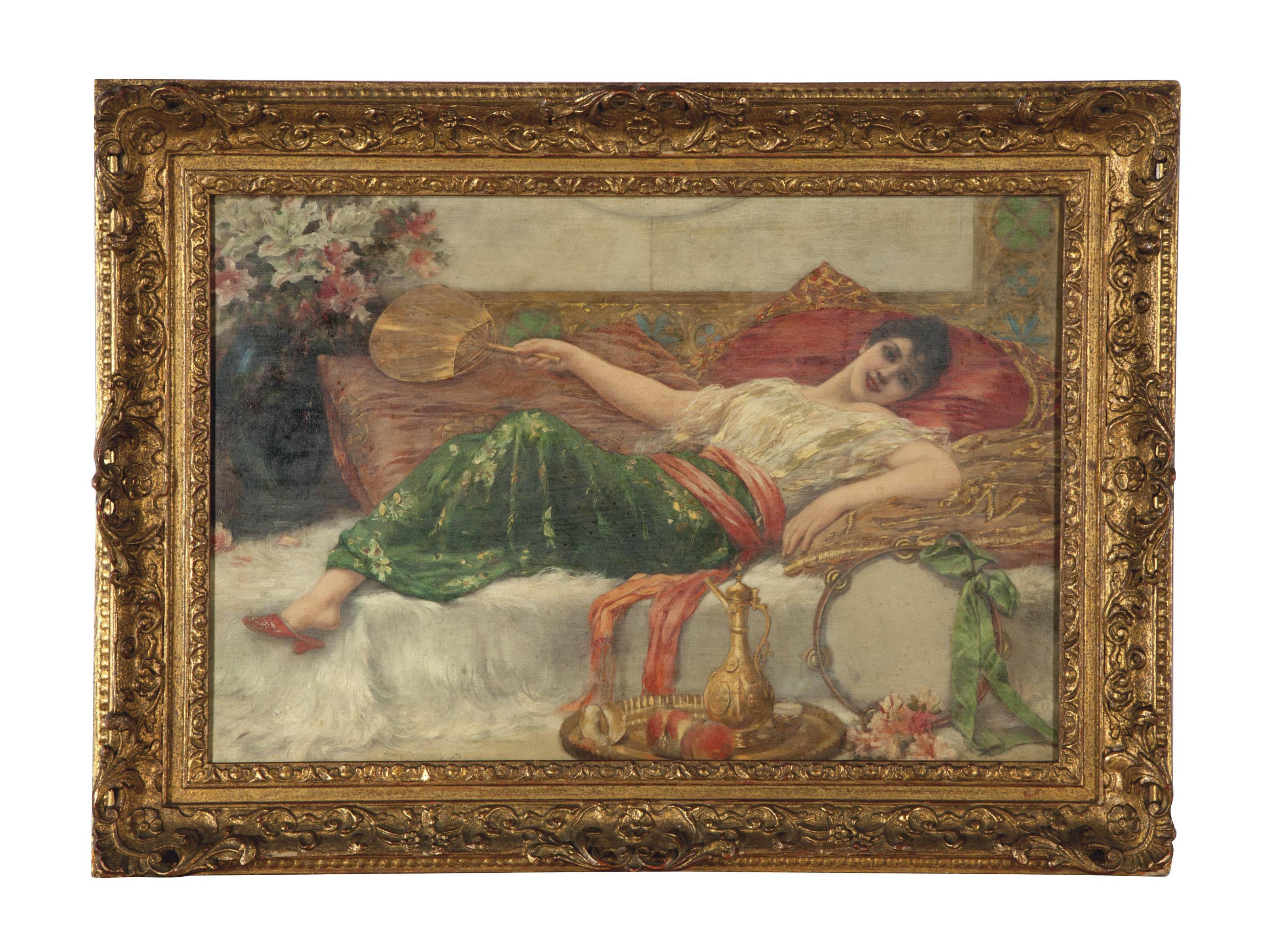 Emile Eisman-Semenowsky - Odalisque