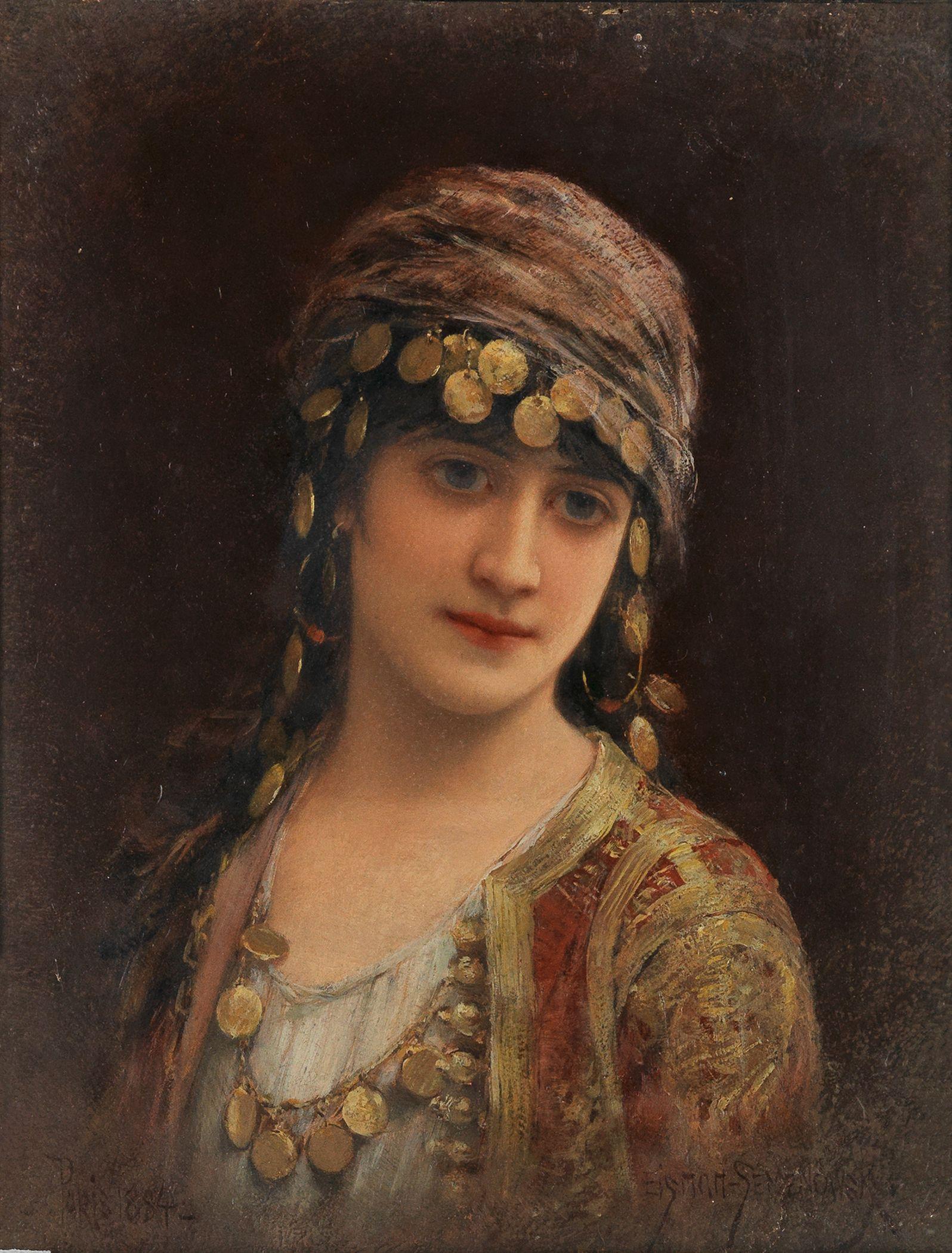 Emile Eisman-Semenowsky - Oriental Beauty