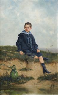 Emile Eisman-Semenowsky - The Little Fisherman