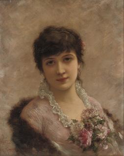 Emile Eisman-Semenowsky - The rose beauty