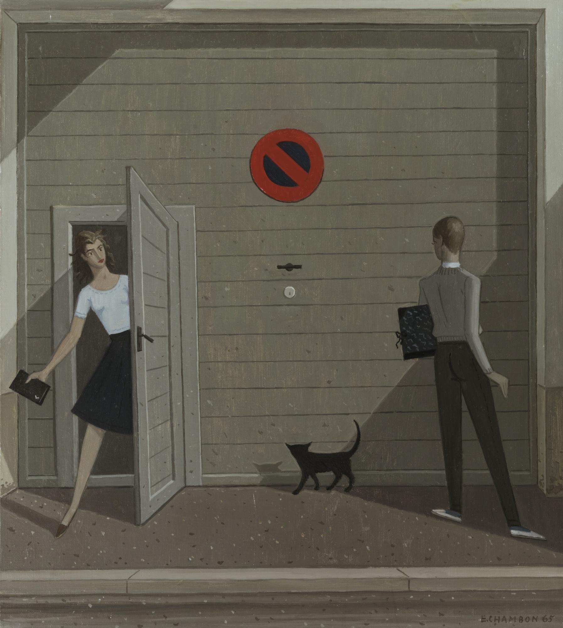 Emile-François Chambon - Rencontre Surprise, 1965