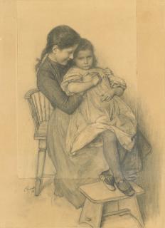 Emile Friant - A Child\'S Sorrow