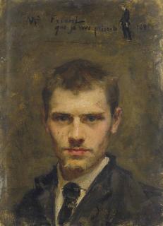Emile Friant - Autoportrait