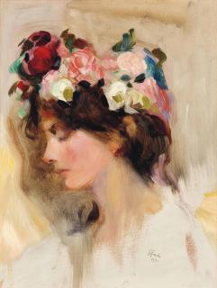 Émile Fuchs - The Flower Garland