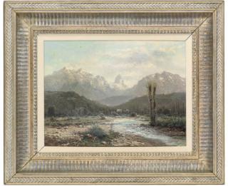 Emile Godchaux - Paysage De Montagne