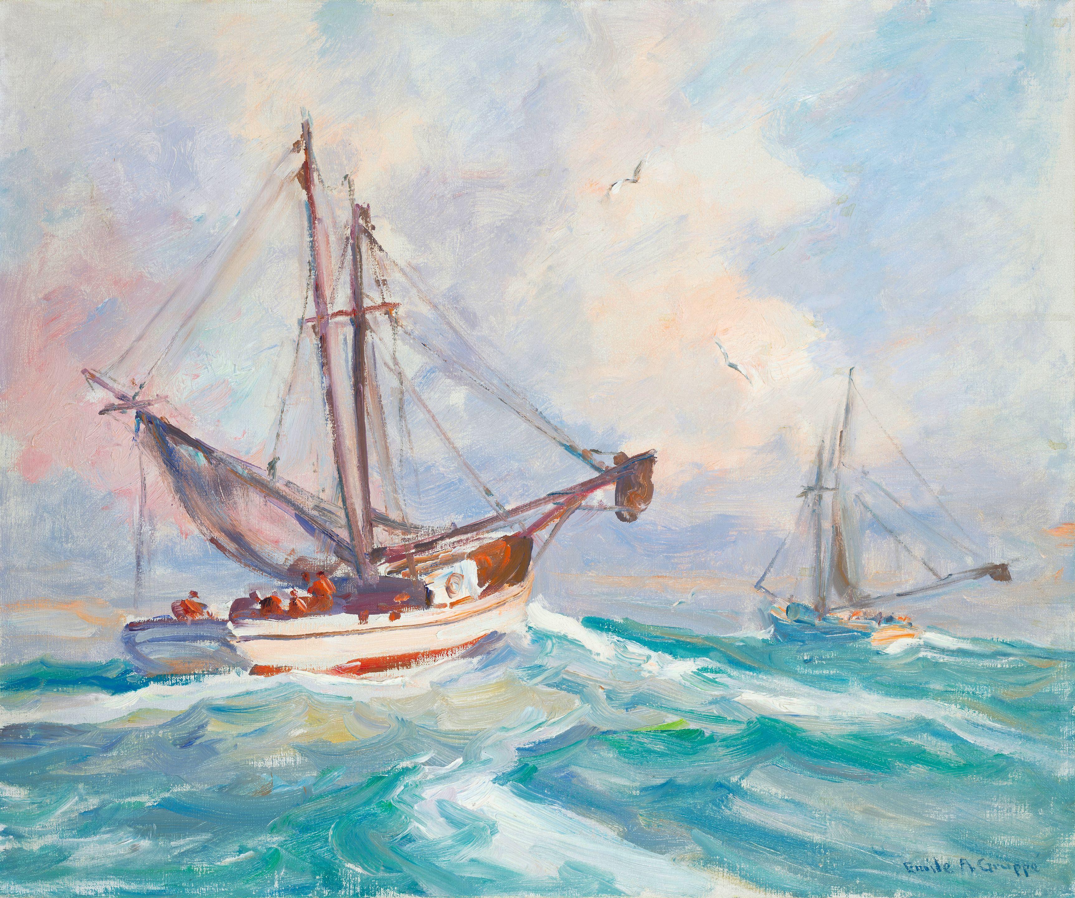 Emile Gruppé - Fishing Boats