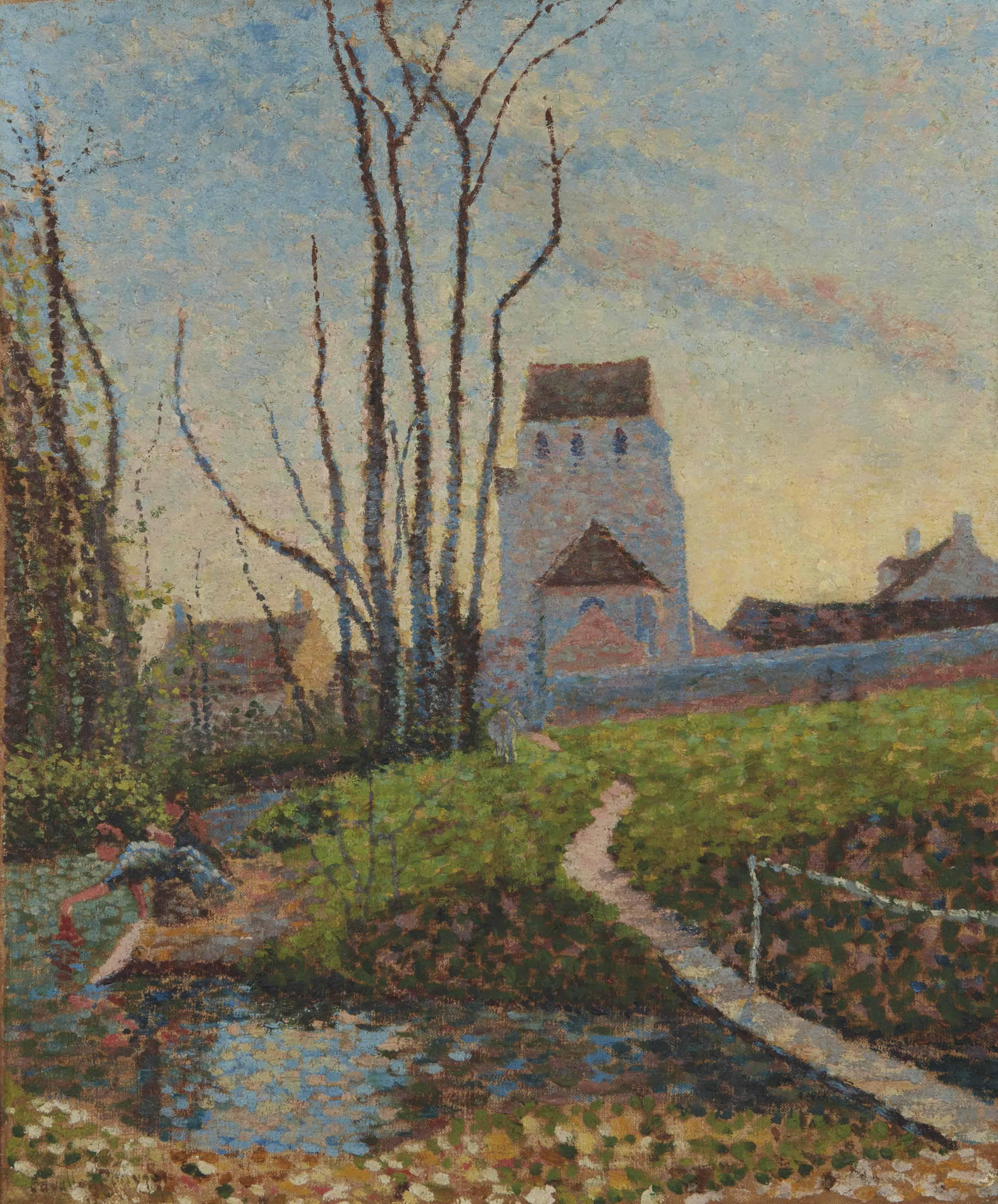 Emile-Gustave Cavallo-Peduzzi - Les Lavandières