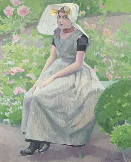 Emile J. Patoux - Girl from Zeeland