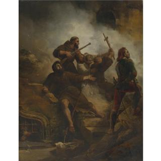 Émile-Jean-Horace Vernet - French The Siege Of Saragossa