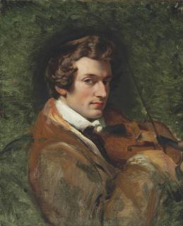 Émile Jean Horace Vernet - Portrait Of Charles Auguste De Bériot