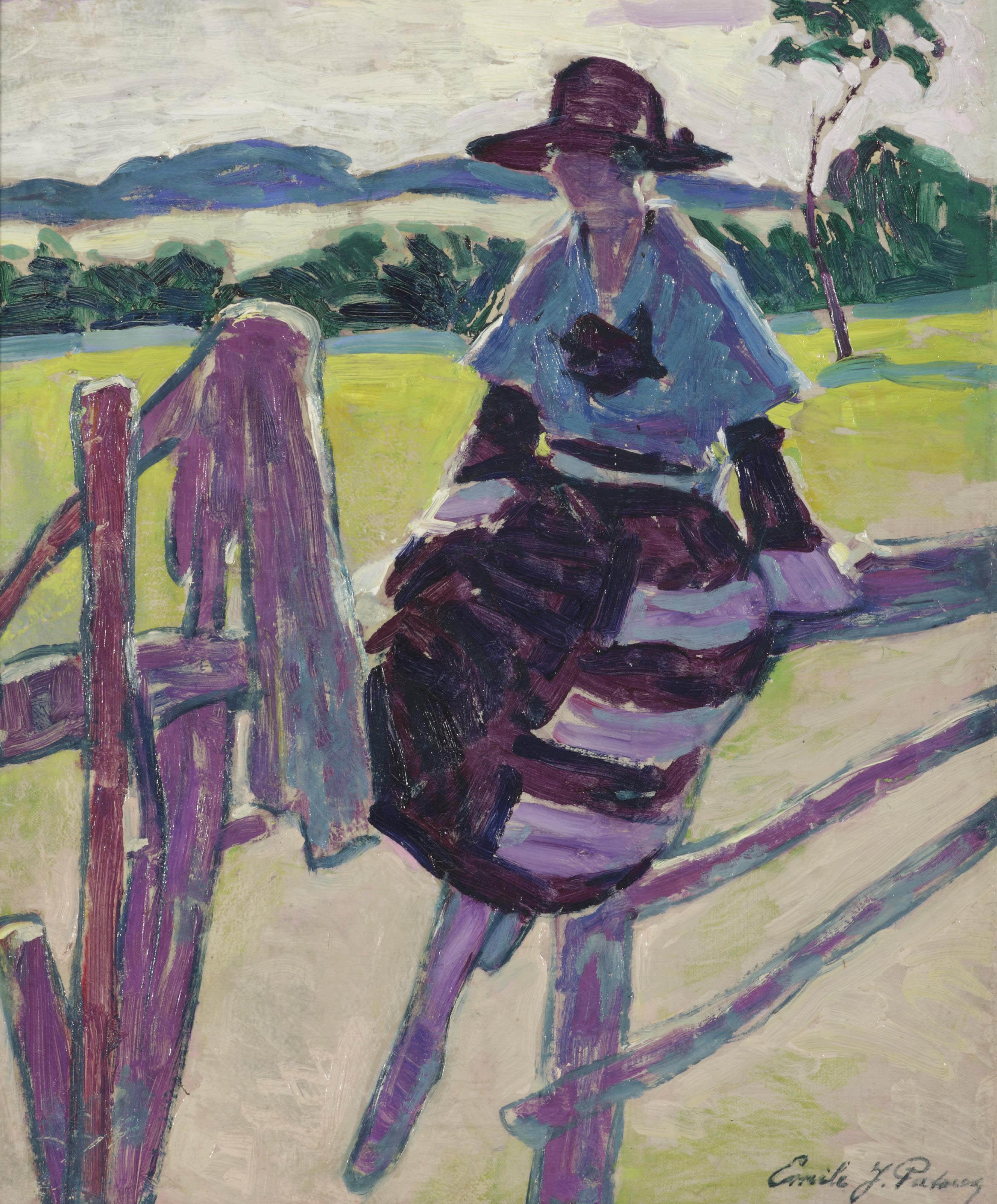 Emile Joseph Patoux - Taking a rest