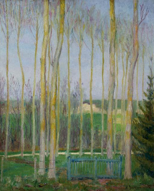 Emile Jourdan - Peupliers