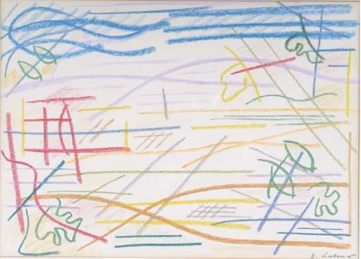 Emile Lahner - Untitled; also a companion drawing