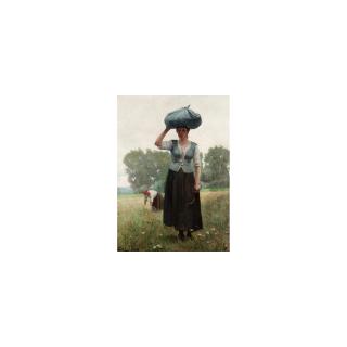 Émile Larcher - La Moissonneuse