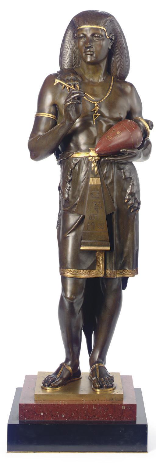 Emile Louis Picault - An Egyptian Scribe