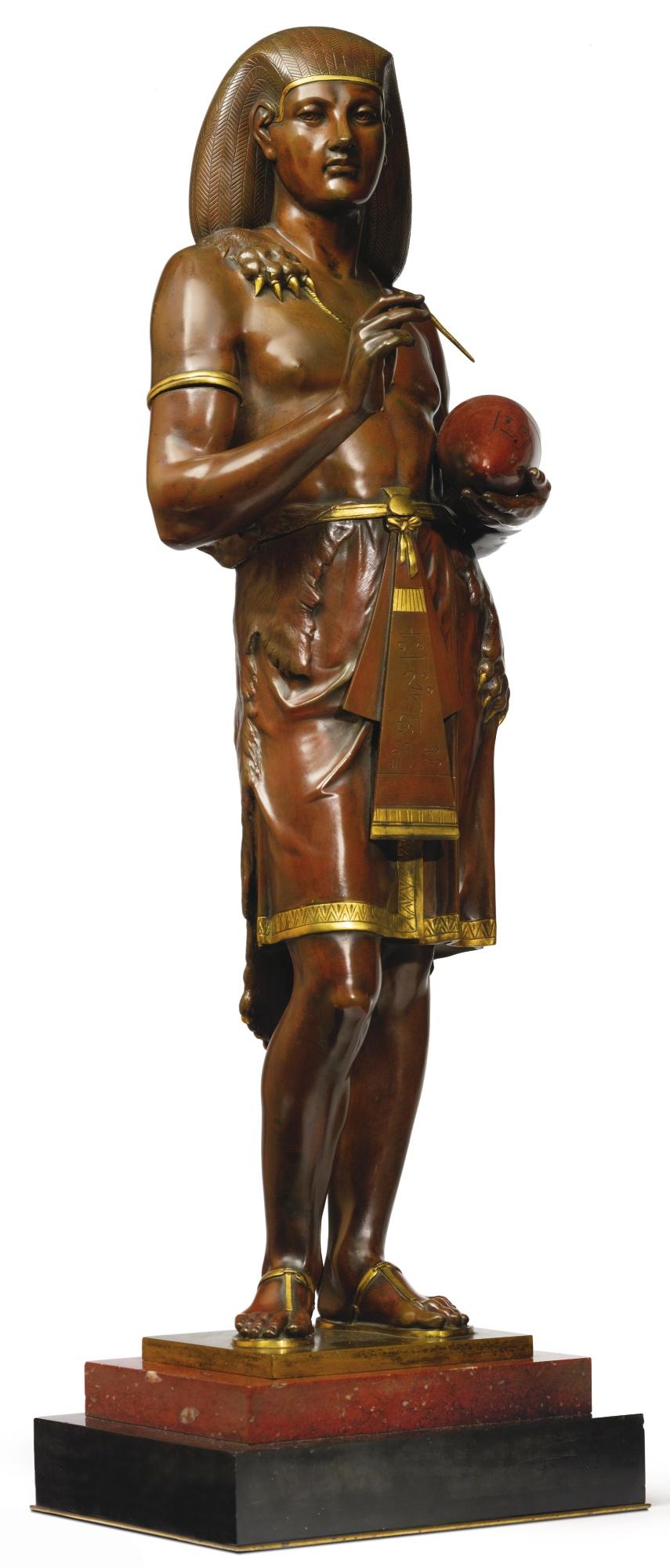 Émile-Louis Picault - French Hierogrammate, The Pharaoh\'S Scribe