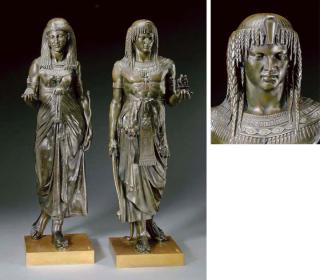 Emile-Louis Picault - The Pharoah\'S Gift; And The Queen\'S Offering