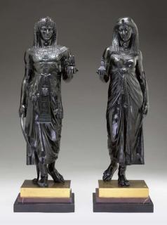 Emile Louis Picault - The Pharoah\'s Gift; and The Queen\'s Offering