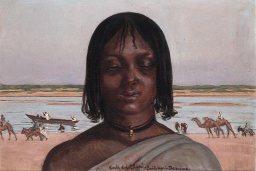 Emile Marie Beaume - Bords du Chari