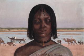 Emile Marie Beaume - Bords du Chari