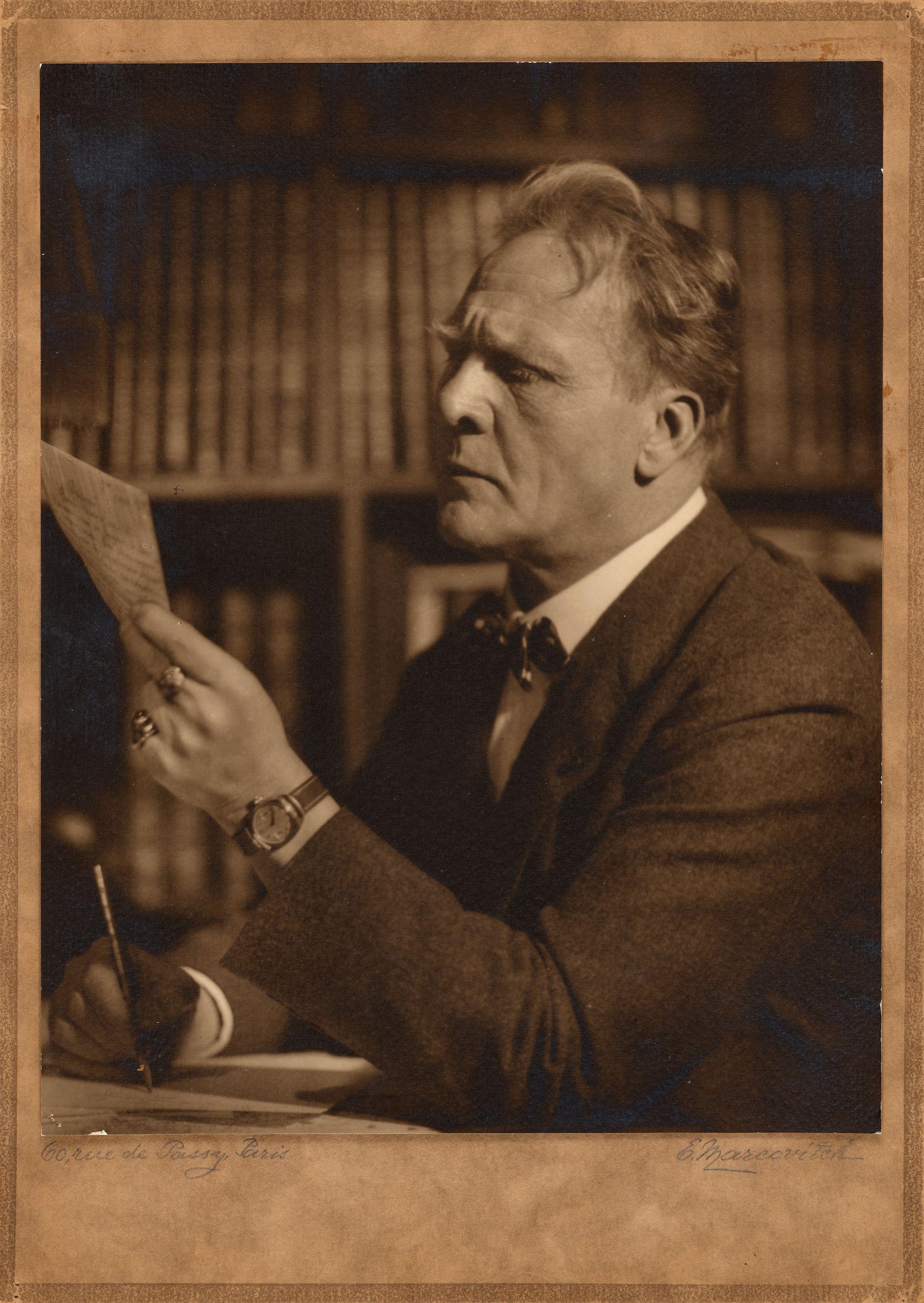 Emile Markovich - A group of photographs showing Russian cultural luminaries