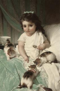 Emile Munier - Feeding new friends