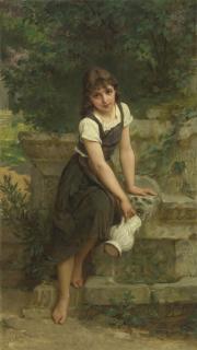 Émile Munier - French at The Fountain