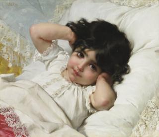 Émile Munier - French Portrait Of Marie-Louise