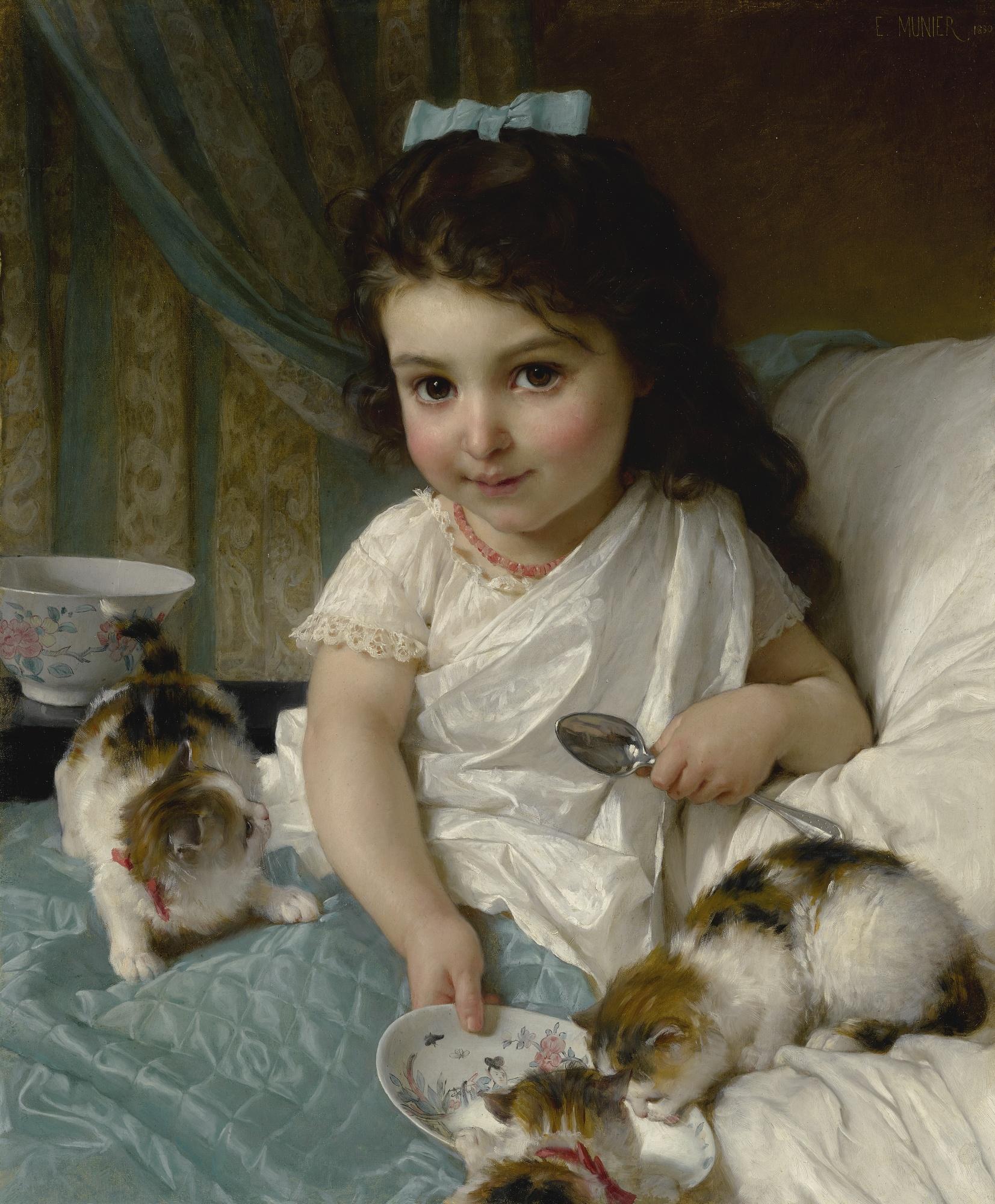 Émile Munier - French the Morning Meal
