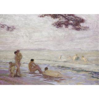 Emile-Octave-Denis-Victor Guillonnet - The Bathers