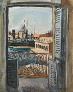 Émile-Othon Friesz - Le Balcon Sur Le Port 
