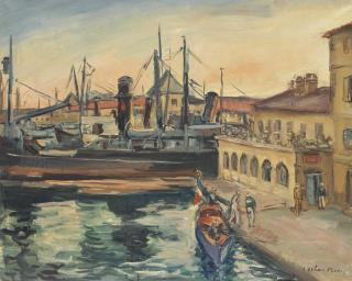 Emile Othon Friesz - Le port de Toulon